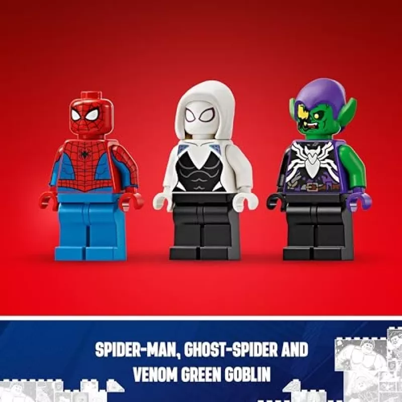 LEGO Marvel 76279 Spider-Man racewagen & Venom Green Goblin bouwspelset