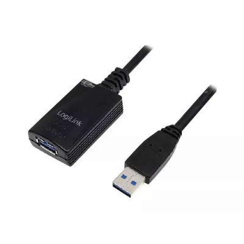 LogiLink 5,0m USB 3.0 M/F USB-kabel USB 3.2 Gen 1 (3.1 Gen 1) 5 m USB