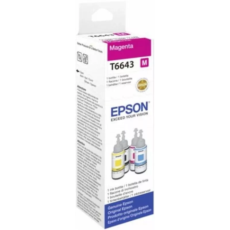Inktpatroon Epson T6643 70ml magenta