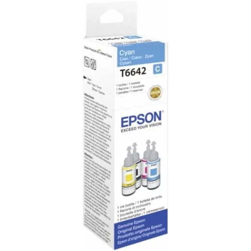 Epson T6642 70 ml cyaan inktfles