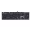 A4Tech KV-300H toetsenbord USB QWERTY zwart, grijs