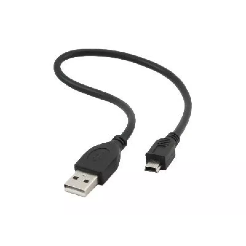 Gembird USB 2.0 A naar mini-USB-M-stekker kabel 0,3 m grijs