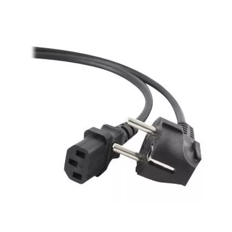 Gembird PC-186 stroomkabel zwart 1,8 m CEE7/4 C14 koppeling
