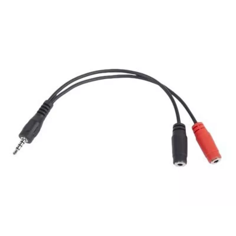 AUDIOKABEL 3.5MM 4-PIN NAAR/3.5MM S+MIC CCA-417 GEMBIRD