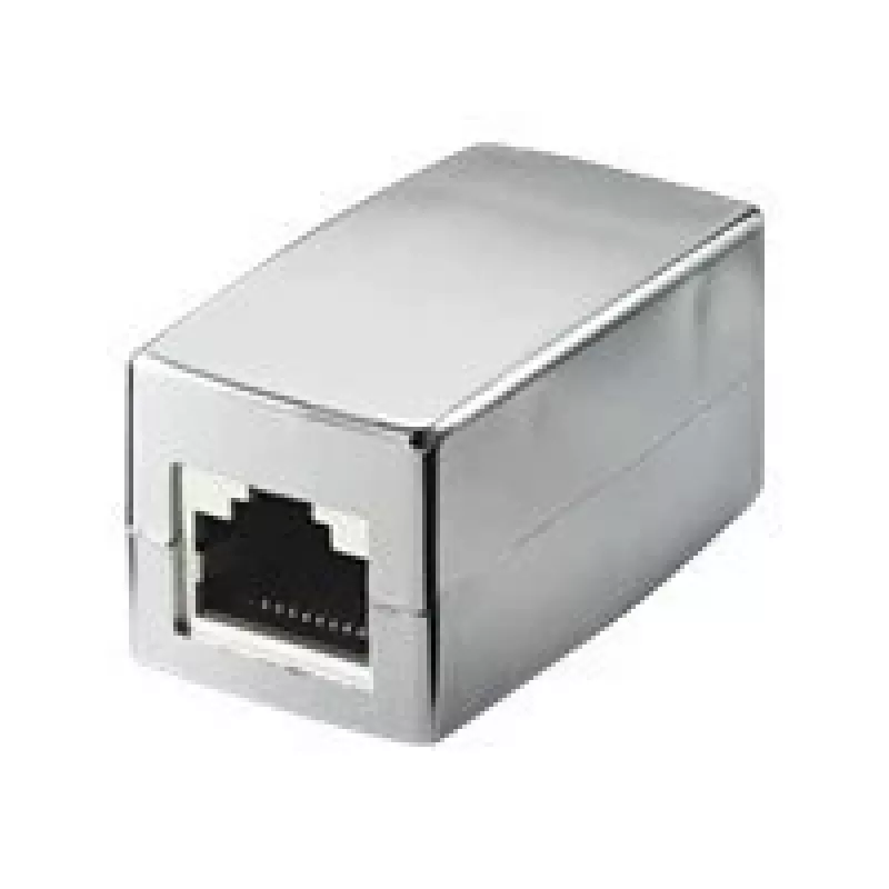 Wentronic Goobay CAT 5e RJ45-stekker/koppeling – tot 100 MHz-netwerken, afgeschermd (15027)