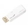 Kabel Gender Changer LogiLink CV0100 DisplayPort naar HDMI wit