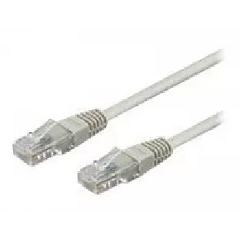 Wentronic Goobay CAT 6-patchkabel, U/UTP, grijs, 3 m - CCA koper-mix (68409)