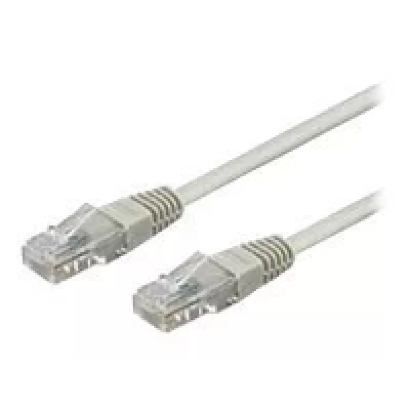 Wentronic Goobay CAT 6-patchkabel, U/UTP, grijs, 3 m - CCA koper-mix (68409)