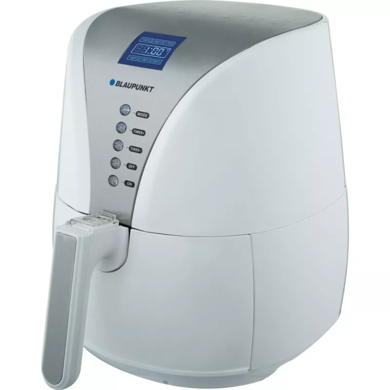 Blaupunkt AFD-601 heteluchtfriteuse, 4 l, 1500 W, 150–200 °C, timer van 1 uur, display, wit