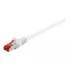 Wentronic Goobay - netwerkkabel - RJ-45 (M) naar RJ-45 (M) - 2,0 m - SFTP, PiMF - CAT 6 - gegoten - wit (95501)
