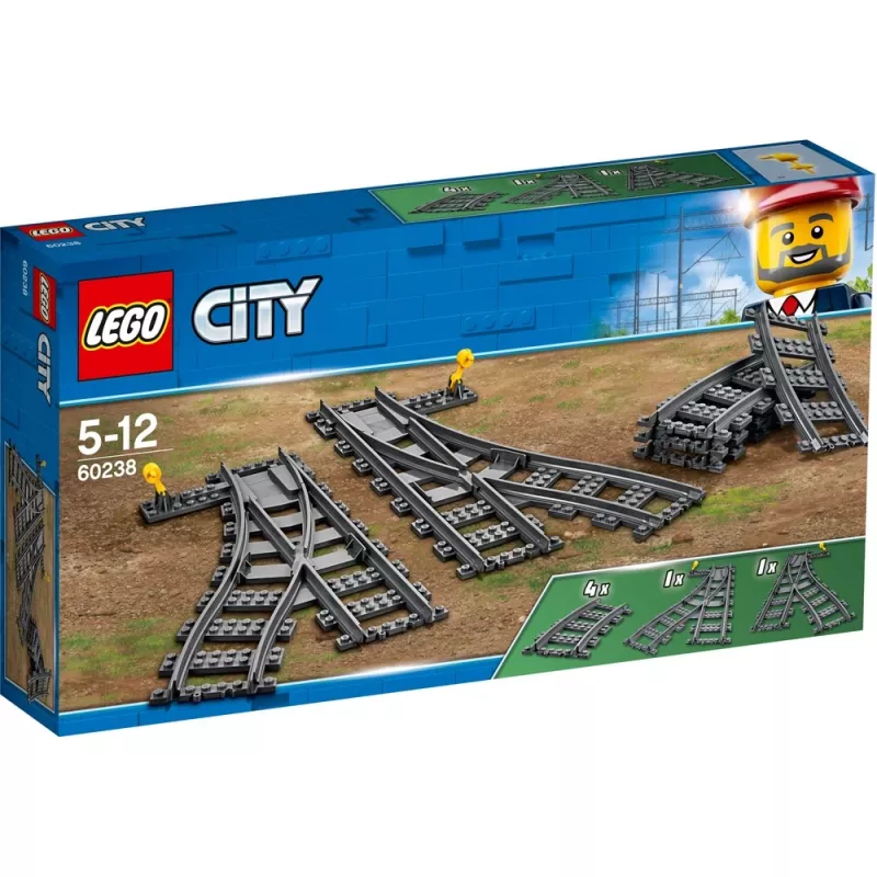 Bouwpakket LEGO City 60238 – wissel en accessoires voor speelsets