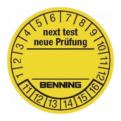 Keuringsetiketten