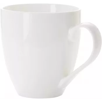 Ritzenhoff & Breker Gusto Jumbo koffiebeker, 0,6L, wit porselein, vaatwasmachinebestendig, 110mm - 6-pack (088762)