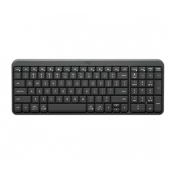 Compact draadloos toetsenbord Logitech K250 US-layout, USB-nano-ontvanger, platte toetsen