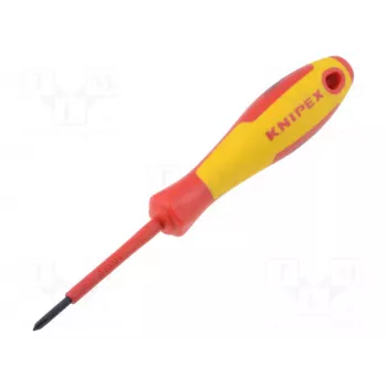 Knipex VDE kruiskopschroevendraaier PH 0 bladlengte: 60 mm DIN EN 60900 (98 24 00)
