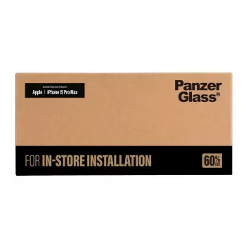 PanzerGlass screenprotector iPhone 15 Pro Max UW-FastFit