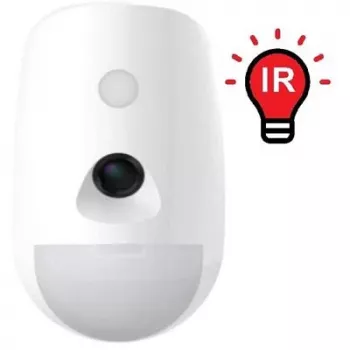 Hikvision DS-PDPC12P-EG2-WE(B) Tri-X draadloze PIR-bewegingsmelder met camera