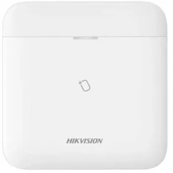 Hikvision AX PRO hybride draadloos bedieningspaneel, 96 draadloze zones, 8 bedrade zones, Wi-Fi, 868 MHz, 4G, wit (DS-PWA96-M-WE)