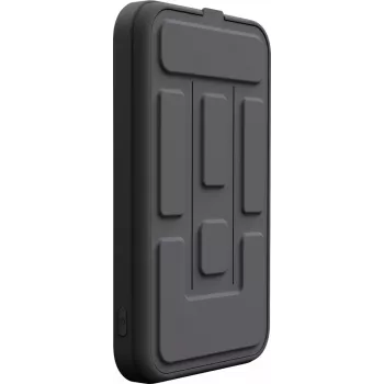 YENKEE YPB 501BK MagSafe siliconen powerbank 5000mAh 20W PD zwart