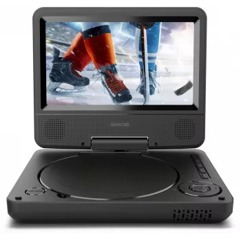SENCOR SPV 2075 7 inch draagbare dvd-speler met USB/SD, 7 inch LCD-display