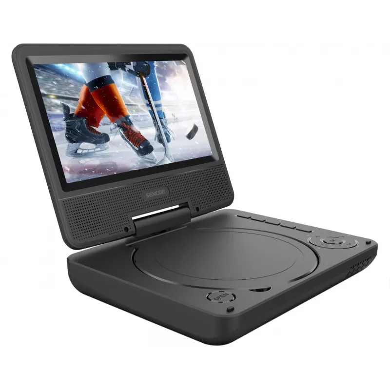 SENCOR SPV 2075 draagbare dvd-speler 7 inch met USB/SD, 7 inch lcd-scherm