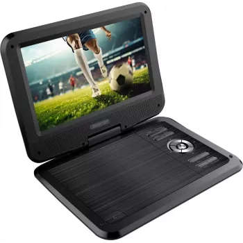 SENCOR SPV 2105 10,1 inch draagbare dvd-speler met USB/SD, kantelbaar scherm, auto-adapter
