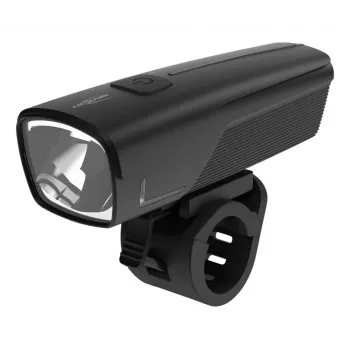 ANSMANN 1600-0524 LED-fietsvoorlicht, 50 lx, 2600 mAh, 2 W, zwart