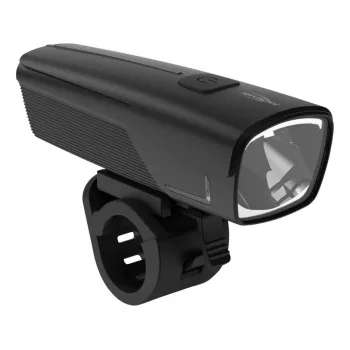 ANSMANN 1600-0524 LED-fietsvoorlicht, 50 lx, 2600 mAh, 2 W, zwart