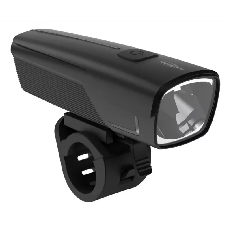 ANSMANN 1600-0524 LED-voorlicht voor fiets, 50 lx, 2600 mAh, 2 W, zwart