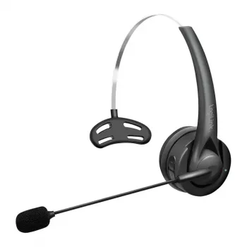 LogiLink BT0075 Bluetooth 6.0 mono-headset met flexibele microfoon, zwart