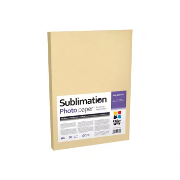 COLORWAY PSM100050A4 sublimatie transferpapier A4 100 g/m² glanzend 50 vel