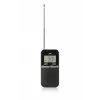 JVC RAE411B draagbare AM/FM-radio met analoge tuner, zwart