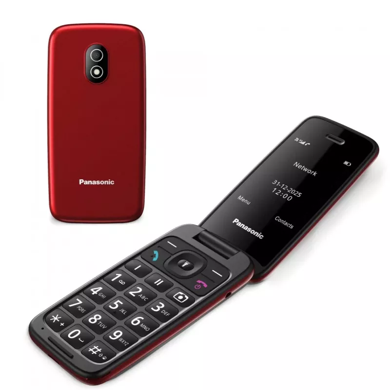 PANASONIC KX-TU410EXR klaptelefoon - rood