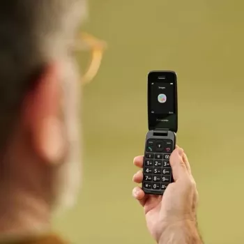 Panasonic KX-TU410EXB mobiele telefoon klaptelefoon zwart