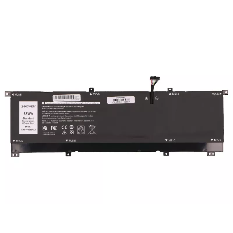 2-Power hoofaccu voor Dell XPS 15 9575 2-in-1 - 68 Wh