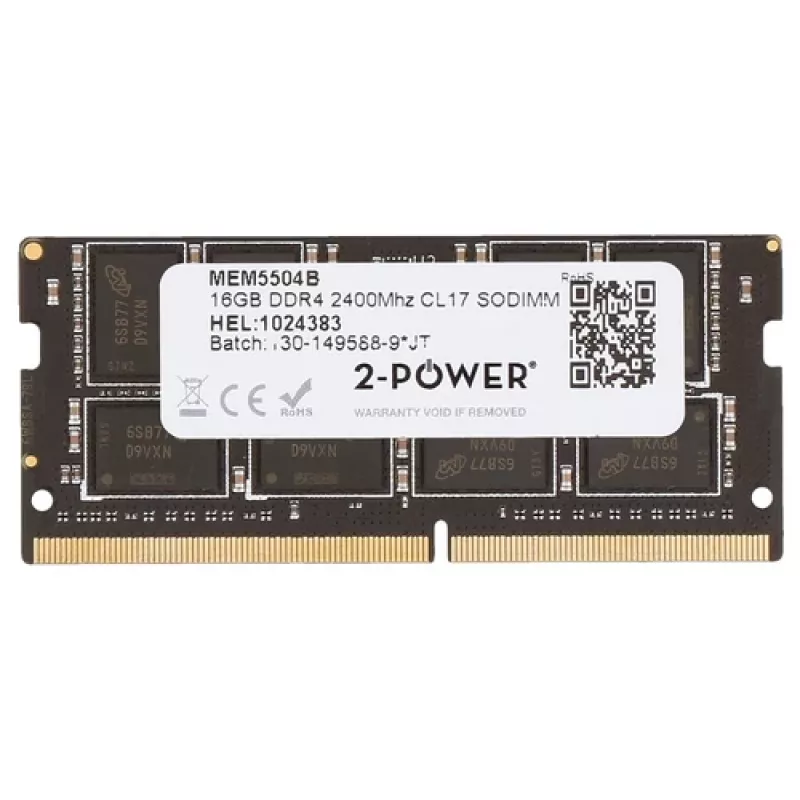 2-POWER MEM5504B 16 GB DDR4 2400 MHz SODIMM laptop RAM-module