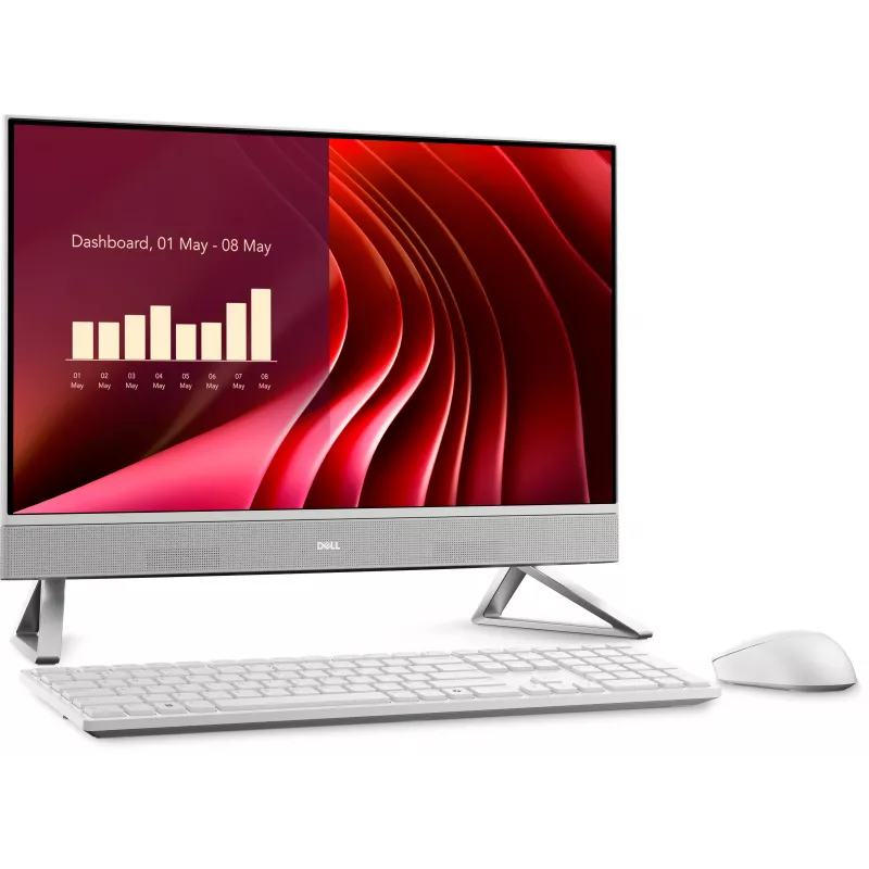 Dell 24 All-in-One EC24250 Windows 11 Pro Core 7-150U 16GB 1TB SSD 23,8 inch FHD Touch Intel Graphics webcam Wi-Fi Bluetooth 3Y ProSupport