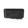 Nedis CLAR004BK radiowekker met LED-display, FM-tuner, dual-alarm, projectie, AUX, zwart