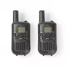 Nedis walkietalkieset WLTK0500BK bereik 5 km 8 kanalen PMR446