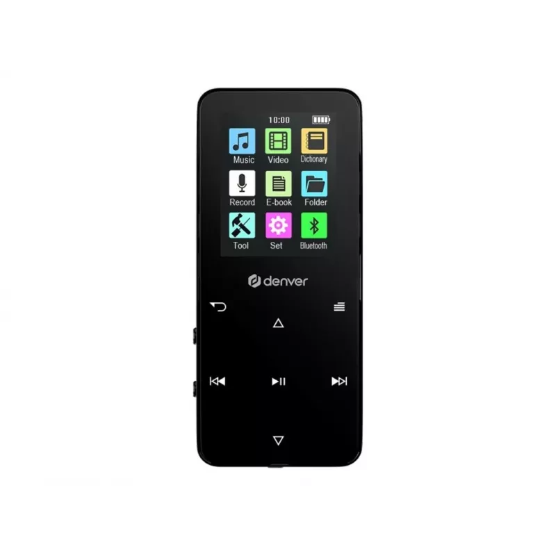 Denver MP-1830B Black MP4-speler met Bluetooth, 1,8 inch display, 4GB, zwart