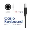 Akyga AK-PD-32 voeding voor Casio keyboards, 9 V, 1 A, 9 W, 5,5 x 1,4 mm, 1,5 m