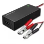 Qoltec automatische acculader AGM GEL STD 12V 4A 48W LED kabel 1,8m