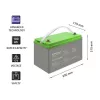 Qoltec 53077 USV-accu verzegeld lood-zuur (VRLA) 12V 100Ah
