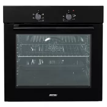 MPM MPM-63-BO-12T inbouw-elektrische oven 65L zwart/rvs