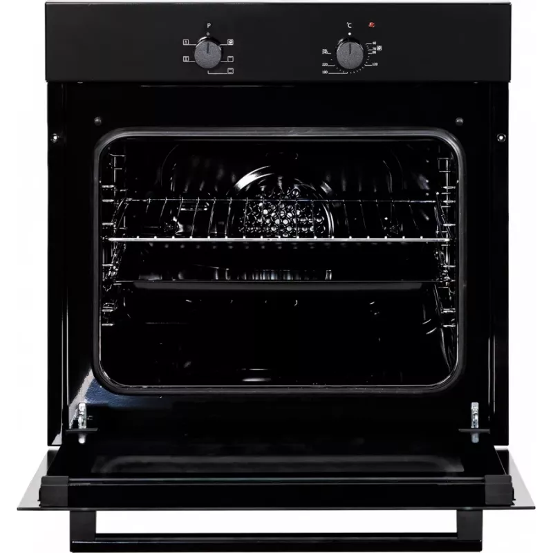 MPM MPM-63-BO-12T inbouw-elektrische oven 65L zwart/rvs