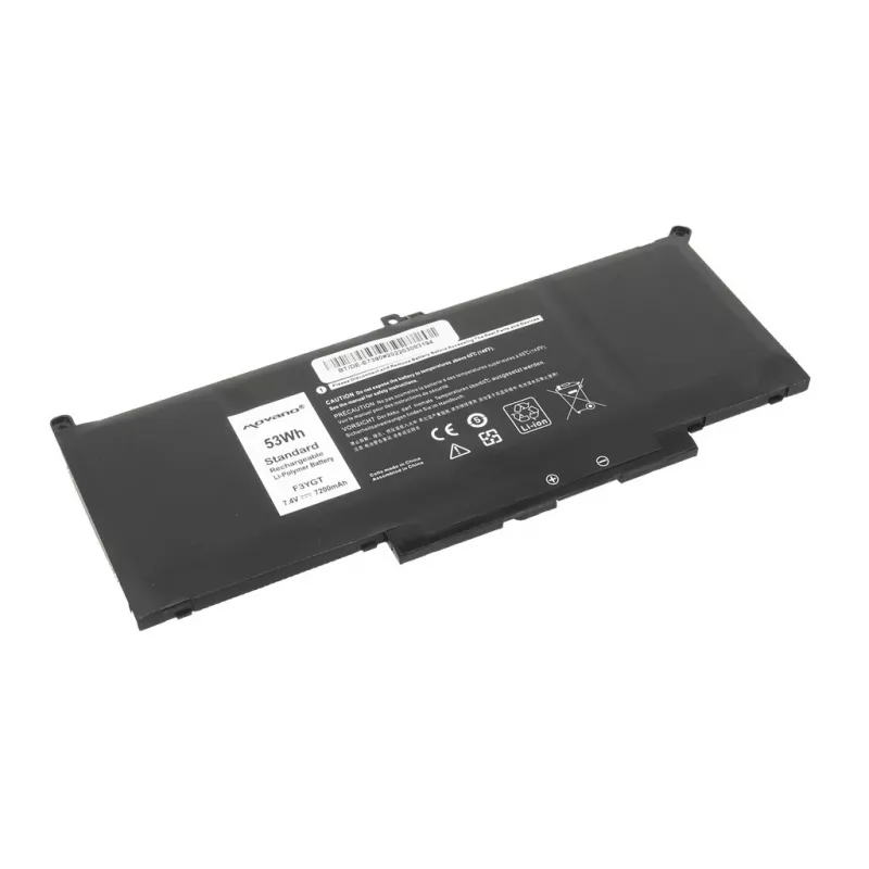 MITSU accu MYJ96 voor Dell Latitude 7390 7490 - 7200 mAh (53 Wh)
