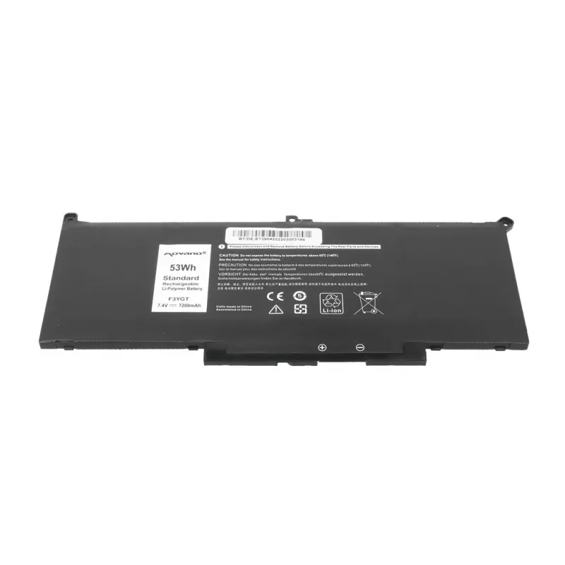MITSU accu MYJ96 voor Dell Latitude 7390 7490 - 7200 mAh (53 Wh)