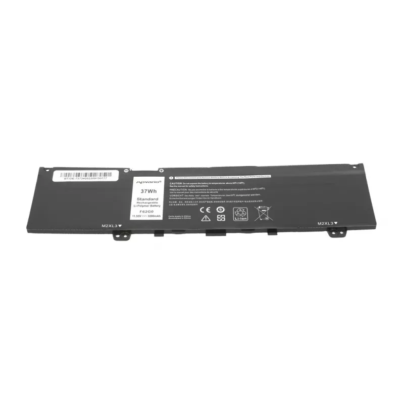 MITSU accu Y5XF9 voor Dell Inspiron 13 5370 7373 7386 - 3200 mAh (37 Wh)