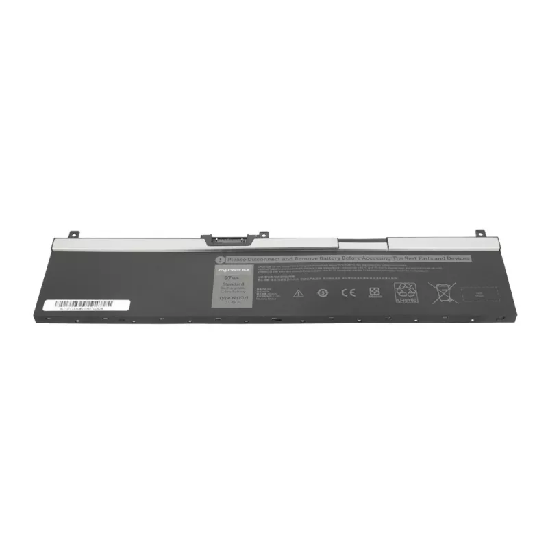 MITSU accu NYFJH voor Dell Precision 7530 7540 7740 - 8500 mAh (97 Wh)