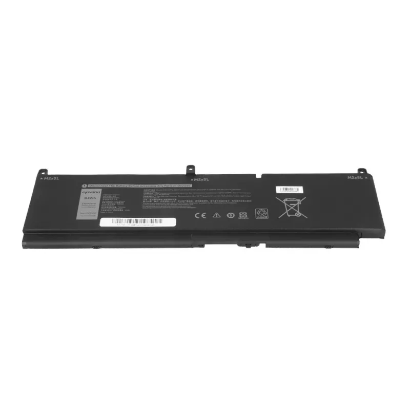 MITSU accu PKWVM voor Dell Precision 15 7550 7560 Precision 17 7760 - 7400 mAh (84 Wh)